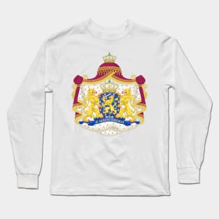 Royal coat of arms of the Netherlands Long Sleeve T-Shirt